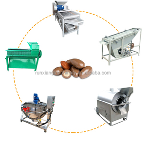 Máquina Descascaradora Automática de Acero al Carbono Runxiang para Cacahuetes, Chocolate, Almendras y Nueces, Capacidad de 1000 kg/h, 380V, 3 Años de Garantía - Product Image 5