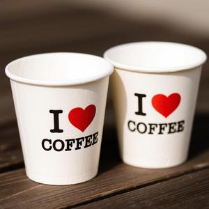 Gobelets à emporter personnalisés de 20 oz, imprimés écologiquement, gobelets en papier pratiques pour boissons, gobelets en papier pour café chaud avec couvercle pour café, restaurant - Product Image 3