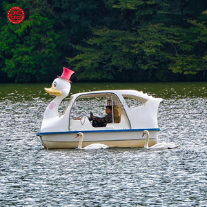 Barca Elettrica Personalizzata in Fibra di Vetro per Parchi Acquatici e Laghi, Divertente per Bambini e Adulti - Product Image 4