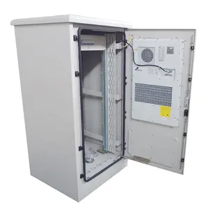 IP65 Weatherproof <strong>Telecom</strong> <strong>Cabinet</strong> Floor Mounted <strong>Outdoor</strong> Enclosure with Battery Rack - Product Image 1