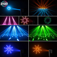Laser 300W DMX RDM 0.72 °   Projecteur LED à tête mobile Beam 14 couleurs 19 gobos pour événements scéniques