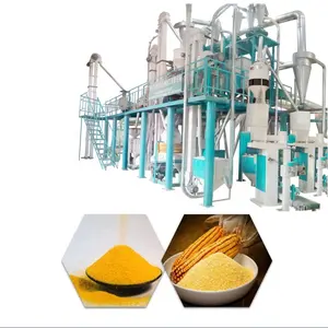 10tpd 20tpd 30tpdf 50tpd 100tpd 120tpd 200tpd 500tpd Maize Flour Mill maize milling machine for sale