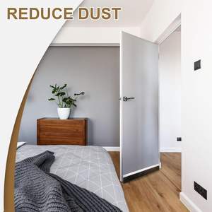 Brosse <span class=keywords><strong>de</strong></span> balayage <span class=keywords><strong>de</strong></span> <span class=keywords><strong>porte</strong></span> en aluminium à montage facile et durable gris PP balayage <span class=keywords><strong>de</strong></span> fond <span class=keywords><strong>de</strong></span> cheveux Garage portes extérieures accessoires <span class=keywords><strong>de</strong></span> fenêtre <span class=keywords><strong>de</strong></span> <span class=keywords><strong>porte</strong></span> facile - Product Image 3