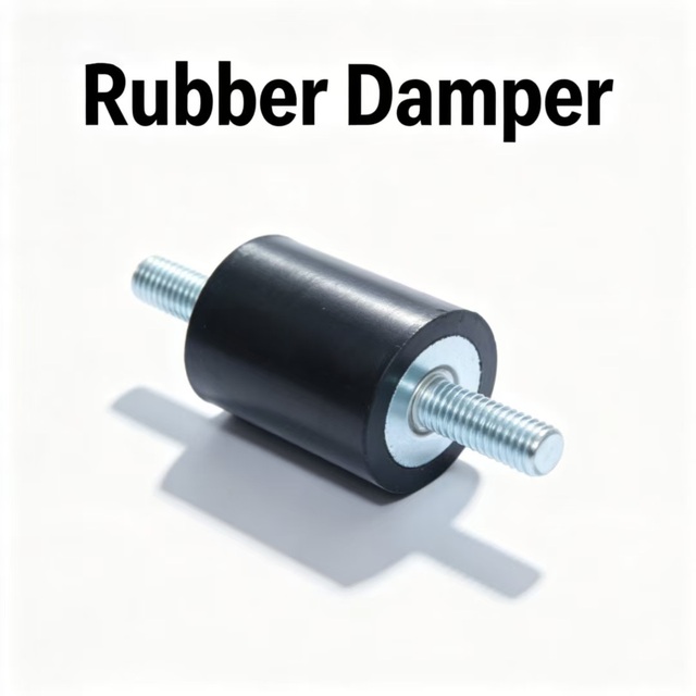VV Rubber Vibration Isolator Mounts for HVAC Noise Reduction & Shock Protection ODM Service