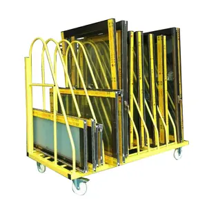 Source manufacturer aluminum materials single-layer door storage rack