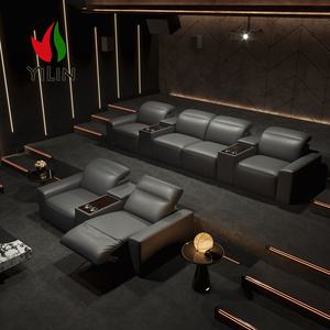 Современное Роскошное кресло для домашнего театра, диваны для сна для домашнего кинотеатра, регулируемый подголовник, мебель для сидения - Product Image 5