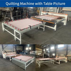 Machine à Quilter à <span class=keywords><strong>Bras</strong></span> Long à Aiguille Simple à Haute Vitesse CNC 3000 tr/min, <span class=keywords><strong>Moteur</strong></span> Servo à Tête Unique Informatisé, Grande Capacité pour Panneaux - Product Image 2