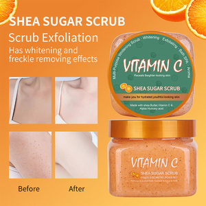 Exfoliante de Azúcar de Karité para Baño y Spa, Cuidado Corporal Orgánico al por Mayor, 610g, Limpieza Profunda, Blanqueador y Exfoliante - Product Image 6