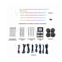 Luz ambiental para coche YZG, superventas, precio de fábrica, luz ambiental Interior para coche, luz ambiental de buena calidad para Honda XRV 2015-2022
