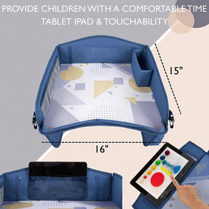 Plateau de <span class=keywords><strong>voyage</strong></span> pour enfants pour <span class=keywords><strong>siège</strong></span> <span class=keywords><strong>auto</strong></span>, essentiels de <span class=keywords><strong>voyage</strong></span> en voiture pour enfants, compatible CPC, pour le marché américain - Product Image 3