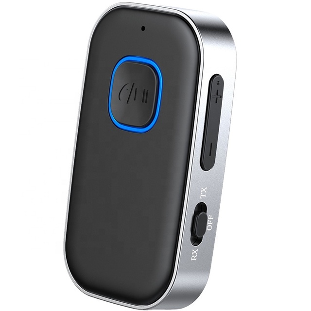 2 in 1 HIFI Wireless Bluetooth 5.0 Bluetooth Adapter Receiver Transmitter 3.5mm bluetooth Audio Receiver Transmitter for Car