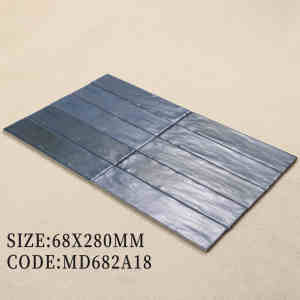 Carreaux de porcelaine de luxe modernes, personnalisés, émaillés et polis, taille 68*280, adaptés pour les sols dans les chambres, les salons, les hôtels. - Product Image 6