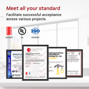 Вертикальное окно Landsharp в современном американском стиле с двойным навесным стеклом на заказ - Product Image 6