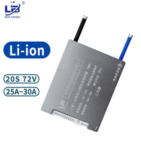 LeiBa Smart 18650 BMS Hersteller 20S 72V E-Bike Li-Ionen BMS Hochspannung mit Drop Wire Lithium batterie Bms