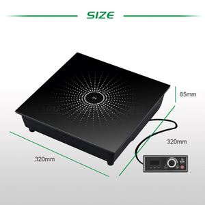 Brûleurs simples Zone Tête Sauté Cuisinière À Induction - Product Image 3