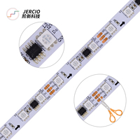 Bande LED Flexi-LED de qualité Pro Jercio SM16703/WS2811/UCS1903 | DC12V 60LEDs/m Ext. IC pour bords architecturaux