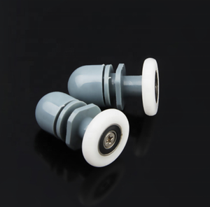 8 teile/satz einzelne Schiebe dusch tür Exzenter räder Kunststoff-Rollen gehäuse Ersatzteile Badezimmer rollen Einzel dusch tür - Product Image 3