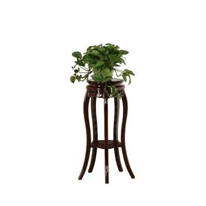 Support à fleurs rond en plastique à plusieurs niveaux, nouveau style chinois, pour salon, balcon, rangement intérieur - Product Image 5