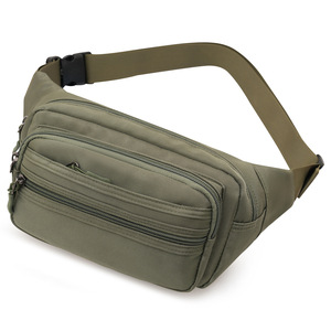 Riñonera personalizada al por mayor, riñonera con múltiples bolsillos, impermeable, con correa ajustable, riñonera OEM para el trabajo - Product Image 4