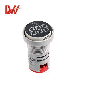 Mini loại vòng tròn và vuông hiện tại và điện áp LED hiển thị kỹ thuật số chỉ số ánh sáng Meter - Product Image 5
