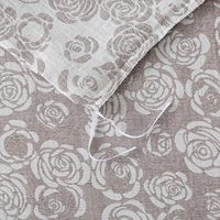 Ensemble de housse de couette Vintage Farmhouse 3 pièces Ensemble de literie Super doux Lavé Double Coton/Polyester Housse de couette