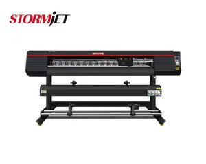 1.6m Stormjet SJ-7162 Ampla Grande Formato Impressora Eco-solvente com Dupla Cabeças de Impressão para a Impressão de Publicidade