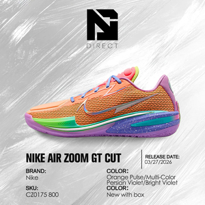 Zapatillas de baloncesto Nike Dylan Harper x Air Zoom GT Cut 'Tri-State' con parte superior de malla, transpirables, con cordones, estilo deportivo - Product Image 6
