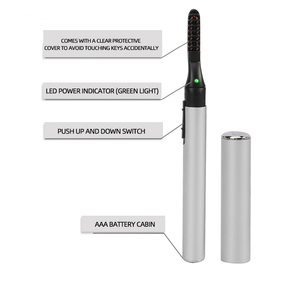 <span class=keywords><strong>Beperfect</strong></span> Mini stylo de maquillage électrique Bling Bling Big Eye recourbe-cils chauds en plastique durable - Product Image 3