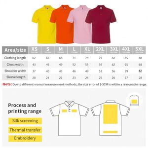 เสื้อโปโลสีพื้นหลากสีสันใหม่ปี 2025 ผ้าฝ้าย 100% สำหรับผู้ชาย - Product Image 6