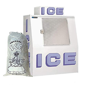 Sacs à glace en plastique transparents réutilisables et portables de 8 lb et 10 lb, imprimés sur mesure, avec <span class=keywords><strong>cordon</strong></span> de serrage, pour la logistique frigorifique et l'emballage de refroidissement - Product Image 4