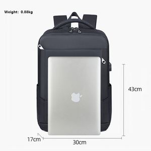 Sac à dos personnalisable en polyester imperméable pour étudiante, anti-odeur, idéal pour le travail, les voyages et le transport d'ordinateur portable - Product Image 5