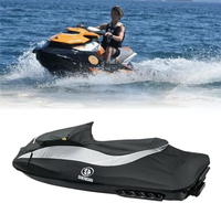 Housse de protection imperméable 600D personnalisée, résistante aux UV et robuste pour bateaux pneumatiques, jet-skis, et utilisation en lac et en rivière