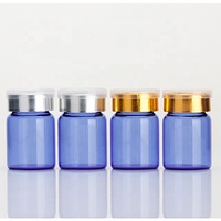 Mini flacon en verre scellable de 5 ml, ampoules stériles vides avec bouchon en caoutchouc, logo personnalisé imprimé pour la mésothérapie