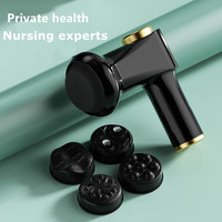 Appareil de massage portatif rechargeable pour usage domestique, masseur vibrant compact pour la graisse corporelle, pistolet de massage pour soulager les muscles du corps entier