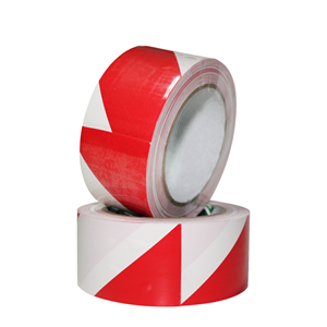 Single-Sided PVC Floor Marking <b>Adhesive</b> Sticker White Red Court Pressure Sensitive Rubber Walkway Film <b>Tape</b> for Single Side Use - Product Image 5
