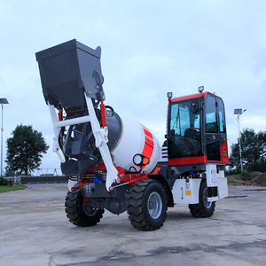Modèle le plus vendu, réservoir de mélange de béton à puissance de sortie, camion malaxeur à béton, toupies à bouche plate pour station de mélange de béton - Product Image 4