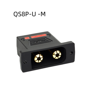 Conector de Bloqueo QS8P-U de 130A-180A - Enchufe de Montaje en Panel Anti-Chispas para Aplicaciones de Baterías de Alta Potencia para Drones y Bicicletas Eléctricas - Product Image 3