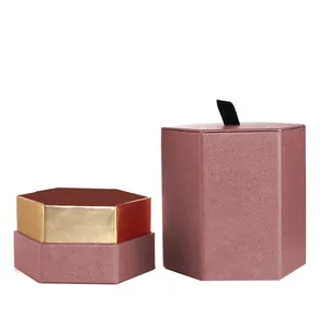 Kexin High End Rectangle Velvet Floral Boxes Recyclable Paper round Chocolate Packing Wedding Favor Box Stamping Print Handling