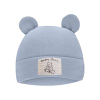 Bonnet en fausse fourrure de cachemire pour nouveau-né, doux, respirant, chaud, coupe-vent, avec accents oreilles d'ours, style foulard pour bébé, toutes saisons