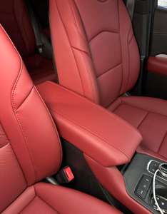 Fundas de Asiento de Coche Acolchadas Individuales Rojas a <span class=keywords><strong>Precio</strong></span> de Fábrica para Modelos Ford Cadillac - <span class=keywords><strong>Ecosport</strong></span> Mondeo, Media Cobertura Delantera - Product Image 2