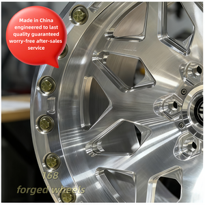 168 Jantes forgées sur mesure 5x127 17 18 20 2122 pouces en alliage chromé tout-terrain pour Jeep Wrangler JK <span class=keywords><strong>Grand</strong></span> Cherokee Gladiator - Product Image 3