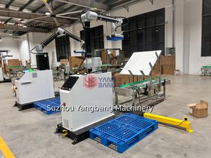 Paletizador Robótico de Columna Colaborativo (Cobot) de 10kg, 15kg, 25kg para Botellas de PET con Plástico Retráctil - Product Image 4