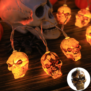 <span class=keywords><strong>Skull</strong></span> LED Halloween chuỗi đèn thiết kế mới nhà trang trí chiếu sáng cho Halloween - Product Image 4