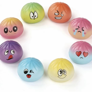 2026 Popular Baozi Juguete de Descompresión y Amasamiento con Música, Diseño de Dibujos Animados Bonito, de Simulación de Comida para Aliviar el Estrés, de Recuperación Lenta - Product Image 6