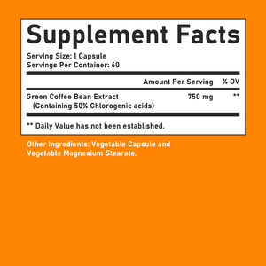 Cápsulas de Extracto de Café Verde Más Vendidas, con Extracto de Café Verde, Promueven la Quema de Grasa, Cápsulas para Bajar de Peso - Product Image 4