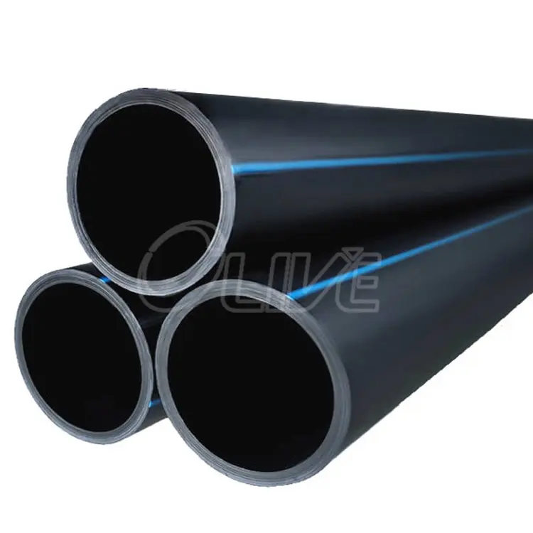 Gekleurde 300Mm Buis Pe Plastic Regenwater Pijp 4 10 Inch Hdpe Water Buis Pijp Prijs Per Meter