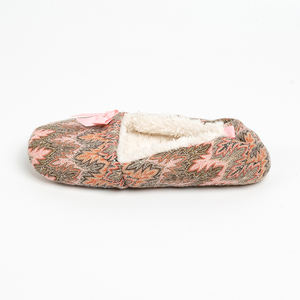 Commerce assurance nouvelle conception douce belle mignon ajustement en peluche dames ours ballet chaussures plates - Product Image 5