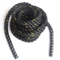 Cuerda de Batalla de Poliéster Yueda, Fabricantes de Yangzhou, Venta al por Mayor, Entrenamiento Físico, Fitness Integral, Industria Completa