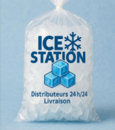 Distributeur de glace et d'eau 2 en 1 pour l'extérieur, fabrication de glace et de distributeur d'eau