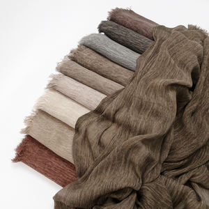 2025 नवीनतम बनावट रेयन हिजाब गंदे रंग विकोज़ मोडल क्रिकल बुने हुए कपड़े पहनने वाले कपड़े हिजाब मुस्लिम महिलाओं शॉल डुप्टा - Product Image 1